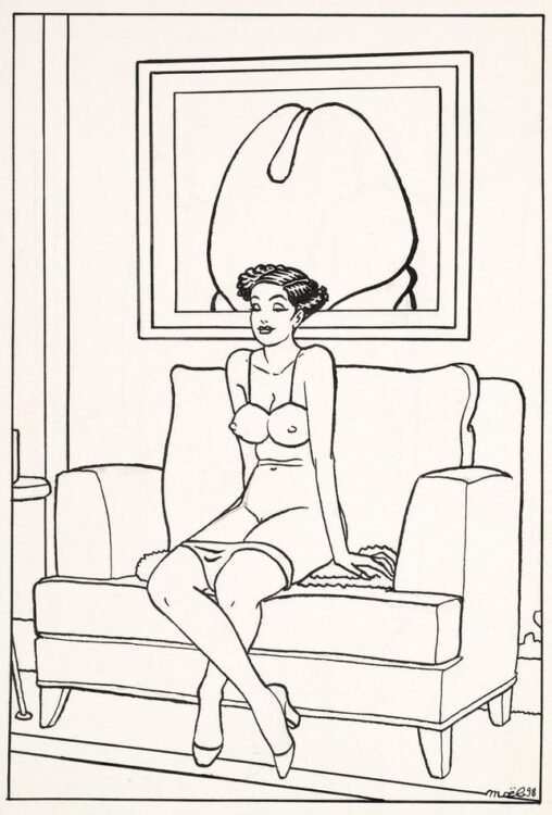 moebius carte erotique