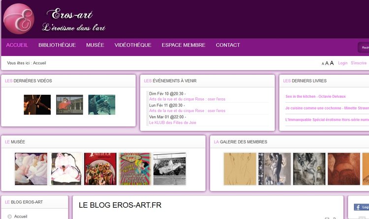 Eros Art, l’érotisme dans l’Art