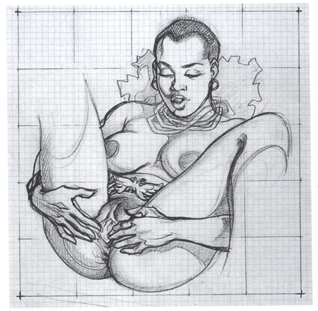 magnus pin up crayon