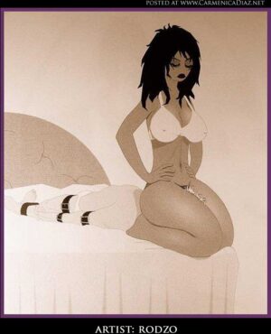 rodzo erotic illustration femdom