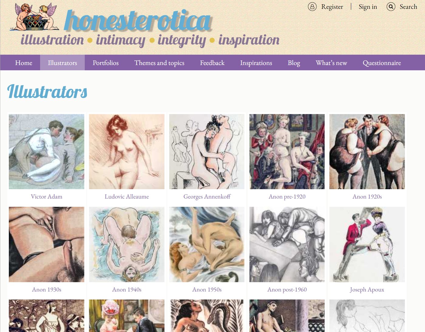 Honesterotica, la nouvelle référence de l’érotisme graphique